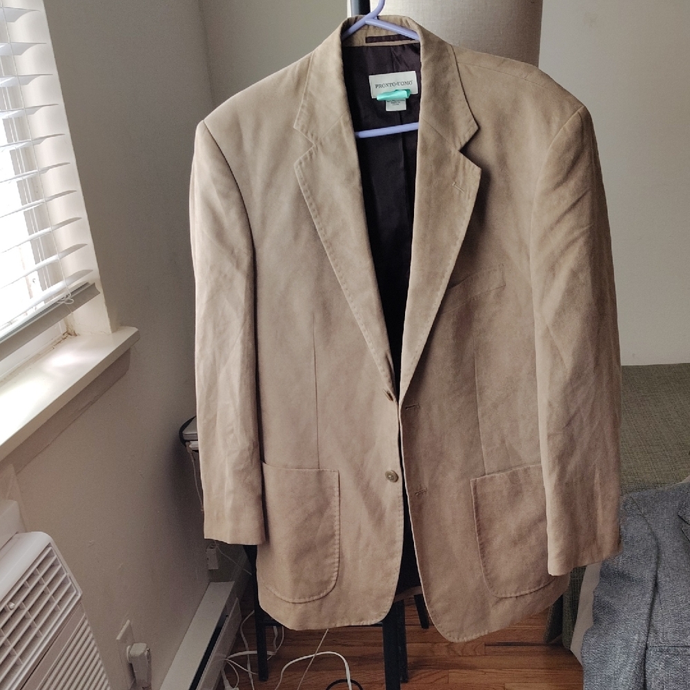Pronto Uomo Tan Jacket